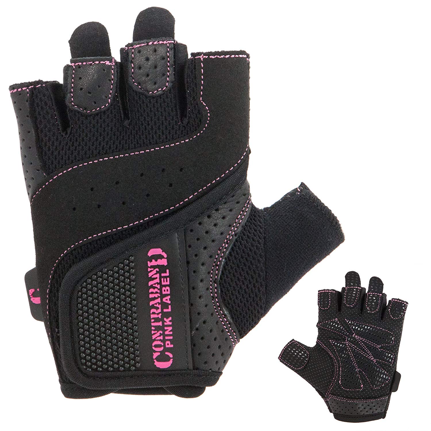 Contraband Pink Label 5137 Weight Lifting Gloves for Women